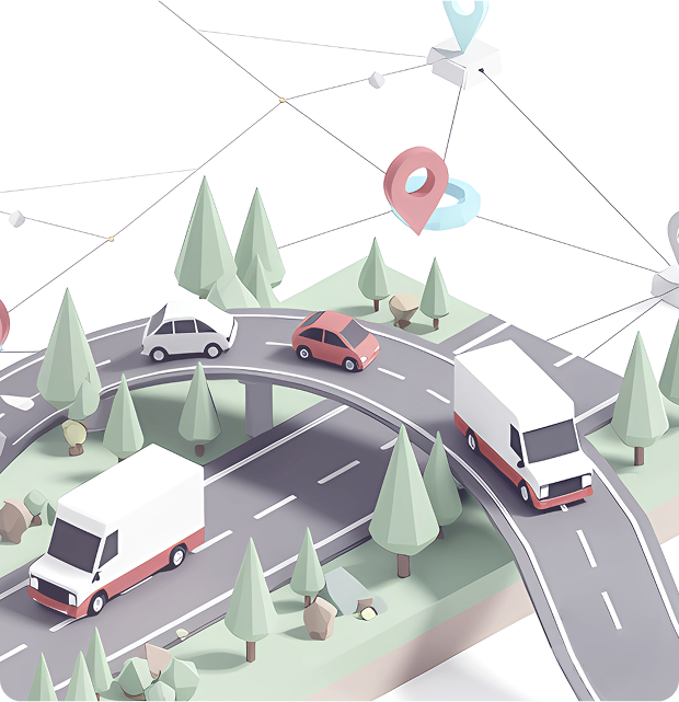 3D car illustration